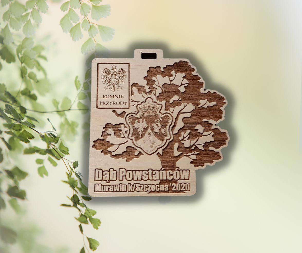 Projekt drewnianych medali 113