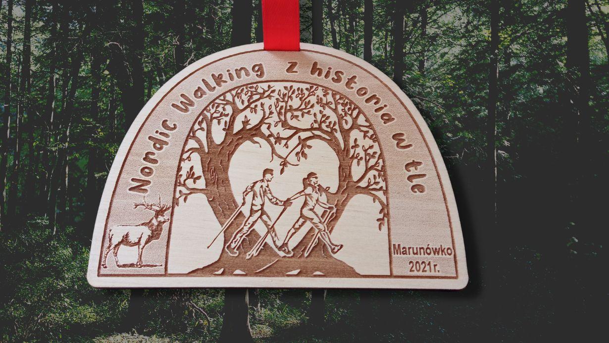 Projekt drewnianych medali 263