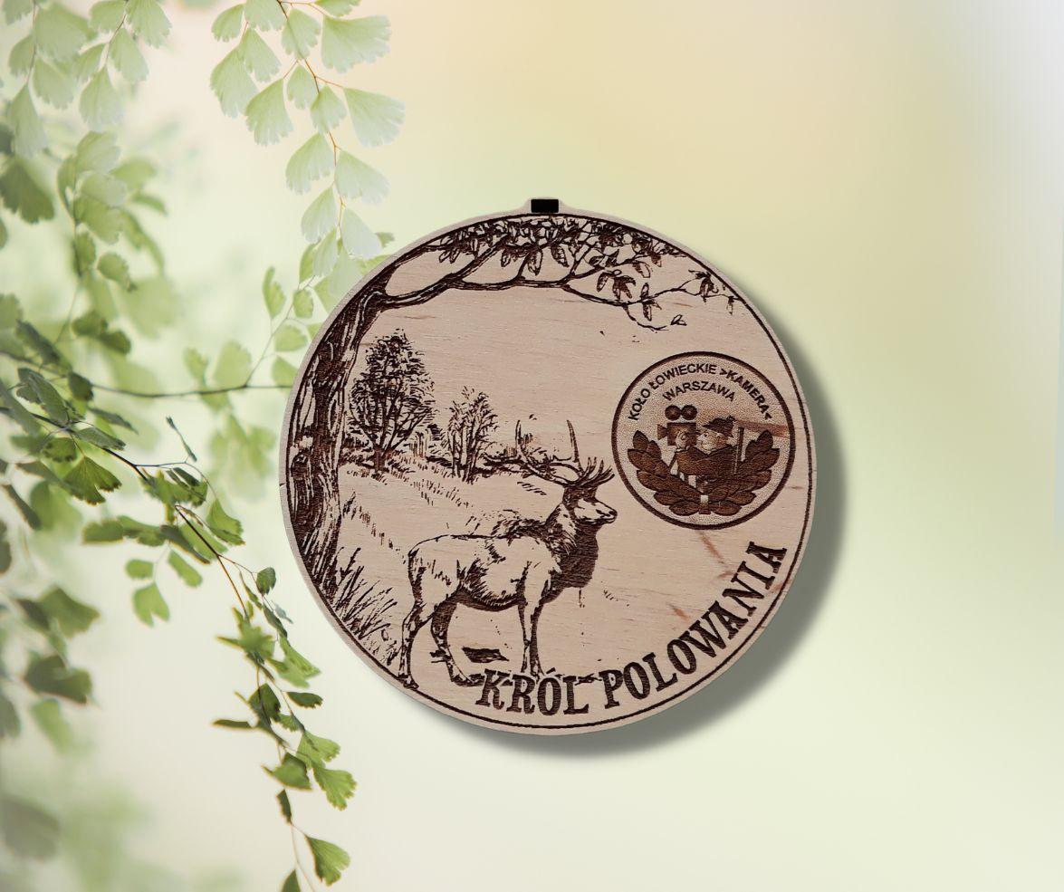 Projekt drewnianych medali 125