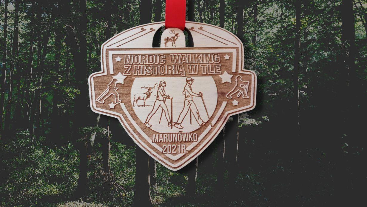 Projekt drewnianych medali 266