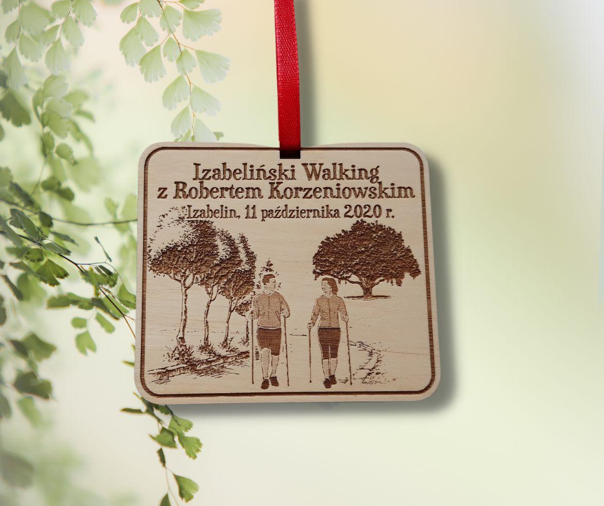 Projekt drewnianych medali 126