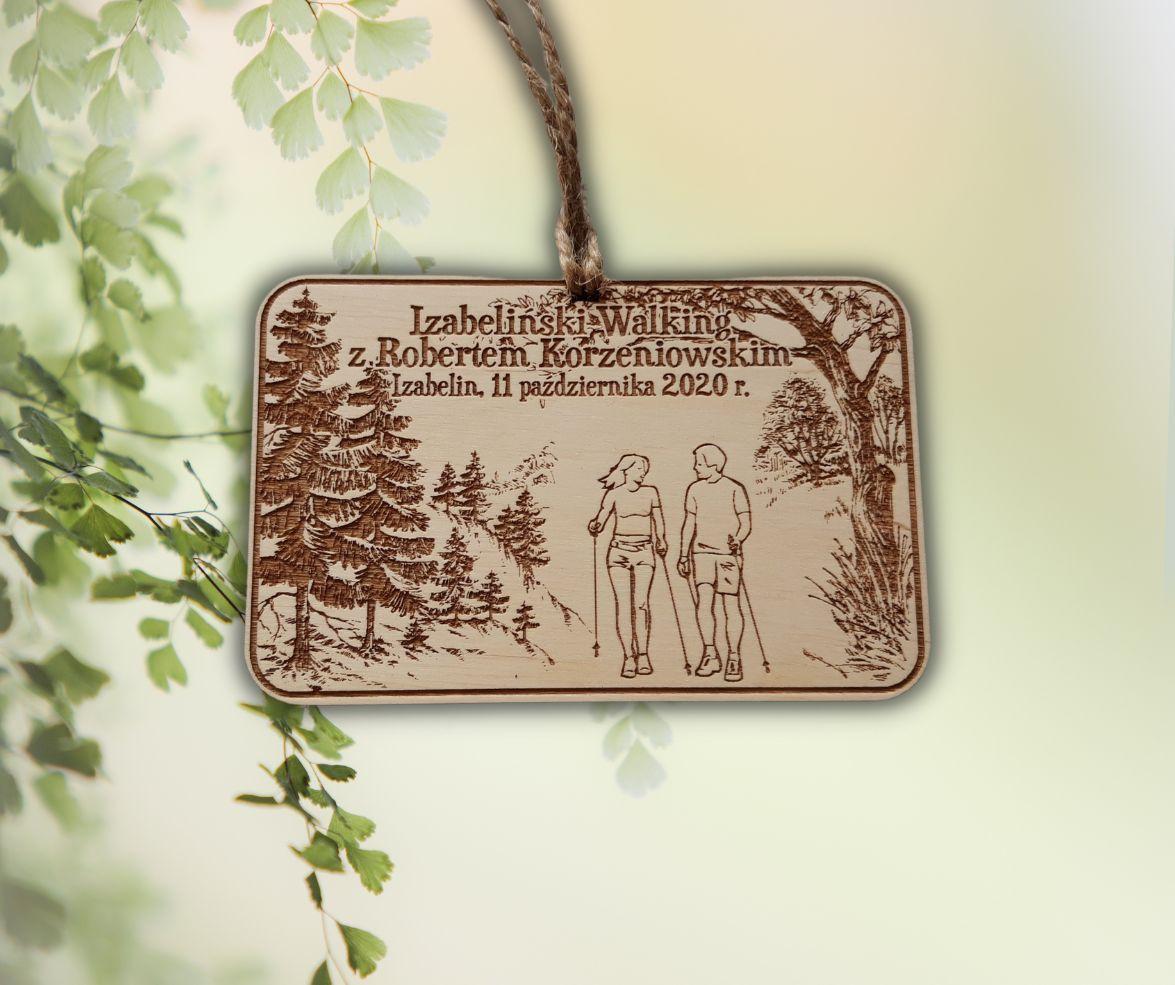 Projekt drewnianych medali 127