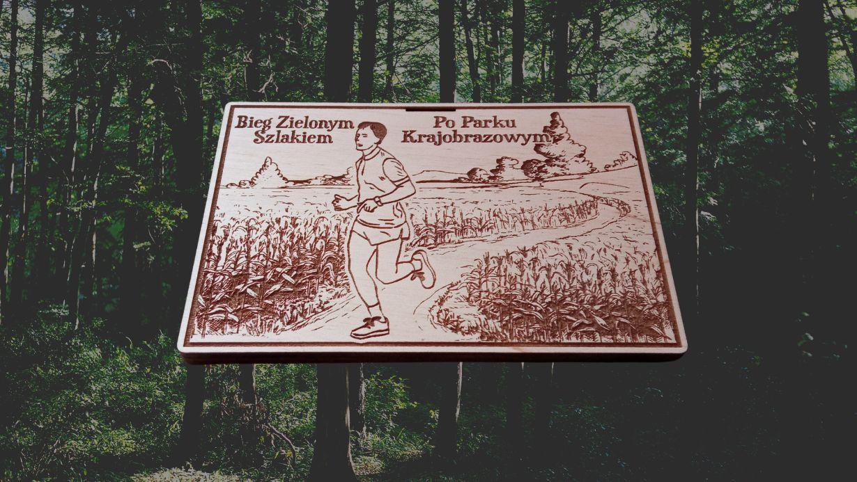 Projekt drewnianych medali 274