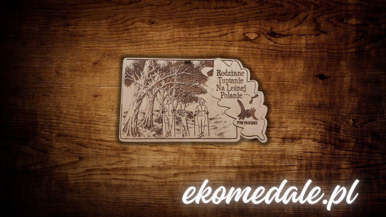 Projekt drewnianych medali 74