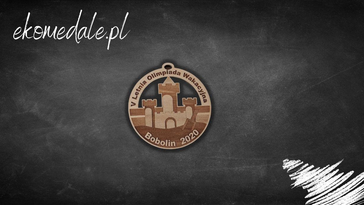 Projekt drewnianych medali 55