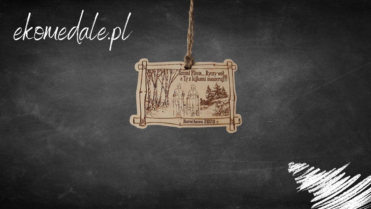 Projekt drewnianych medali 61