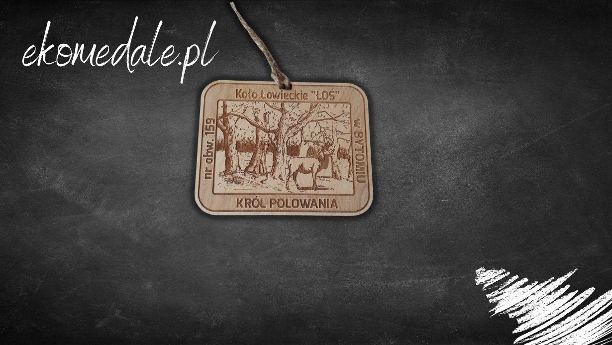 Projekt drewnianych medali 64