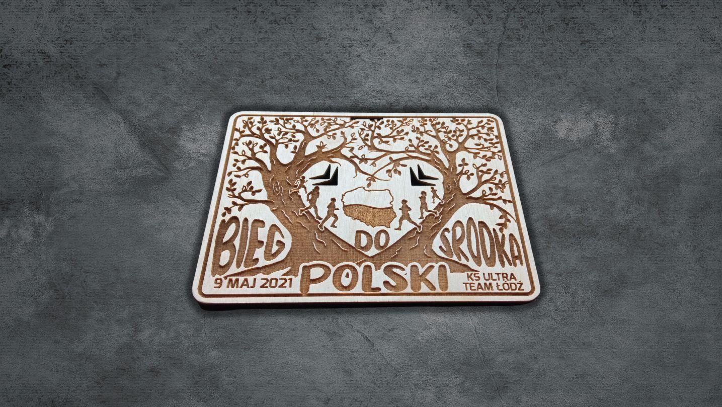 Projekt drewnianych medali 222