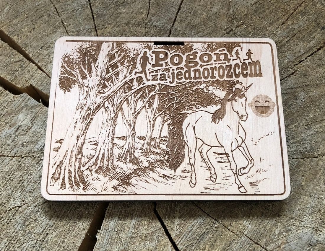 Projekt drewnianych medali 595