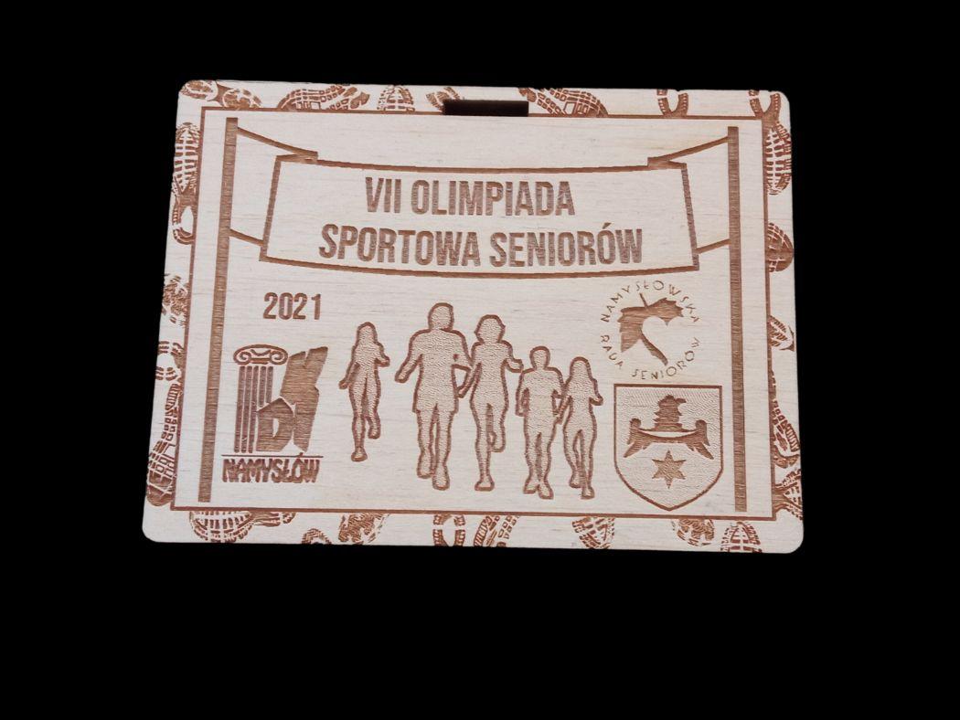 Projekt drewnianych medali 346