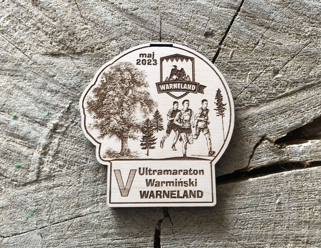 Projekt drewnianych medali 1313