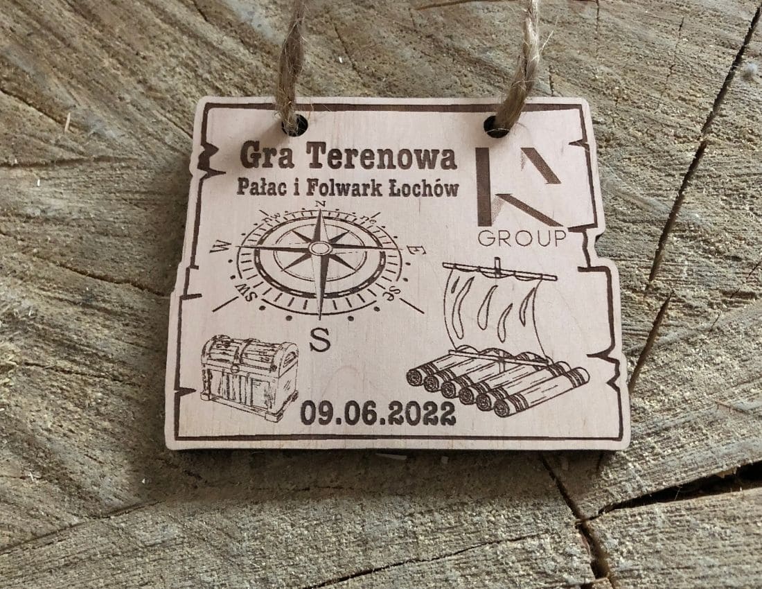 Projekt drewnianych medali 648