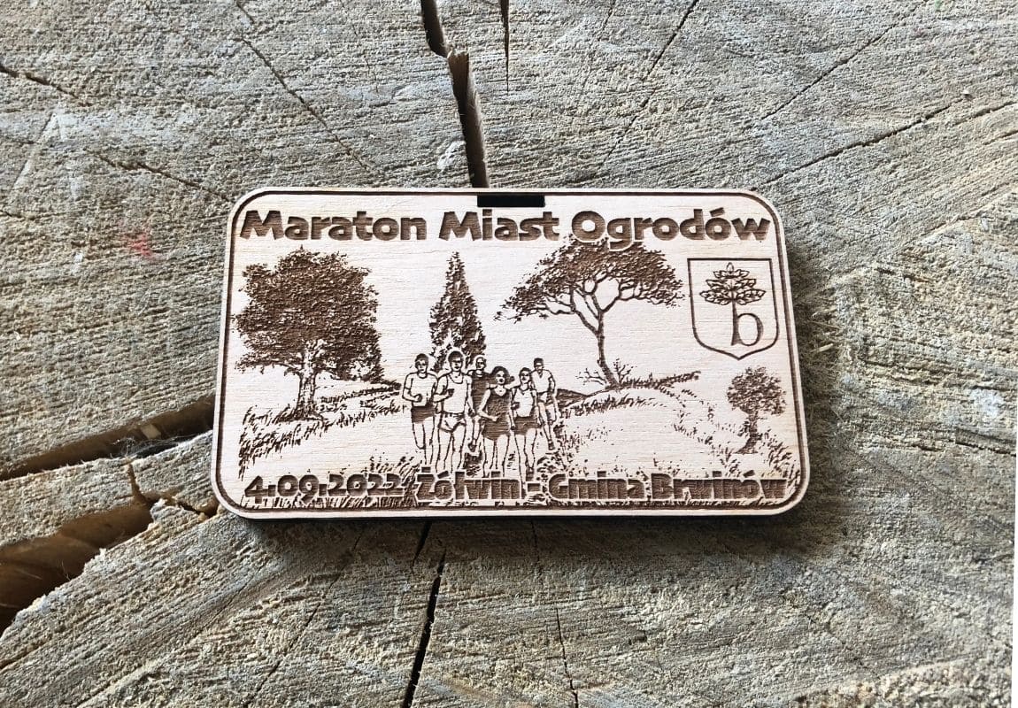 Projekt drewnianych medali 761