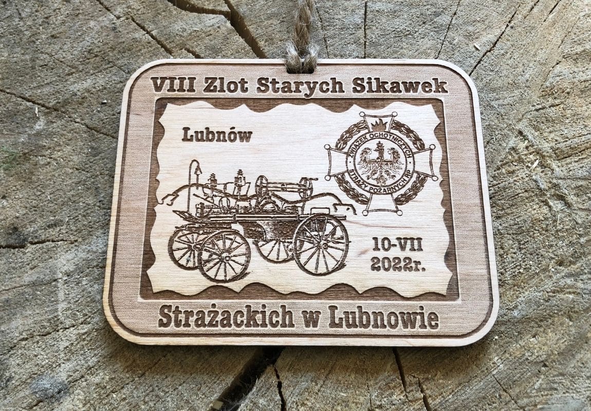 Projekt drewnianych medali 778