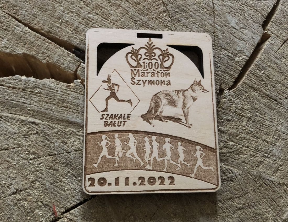 Projekt drewnianych medali 994