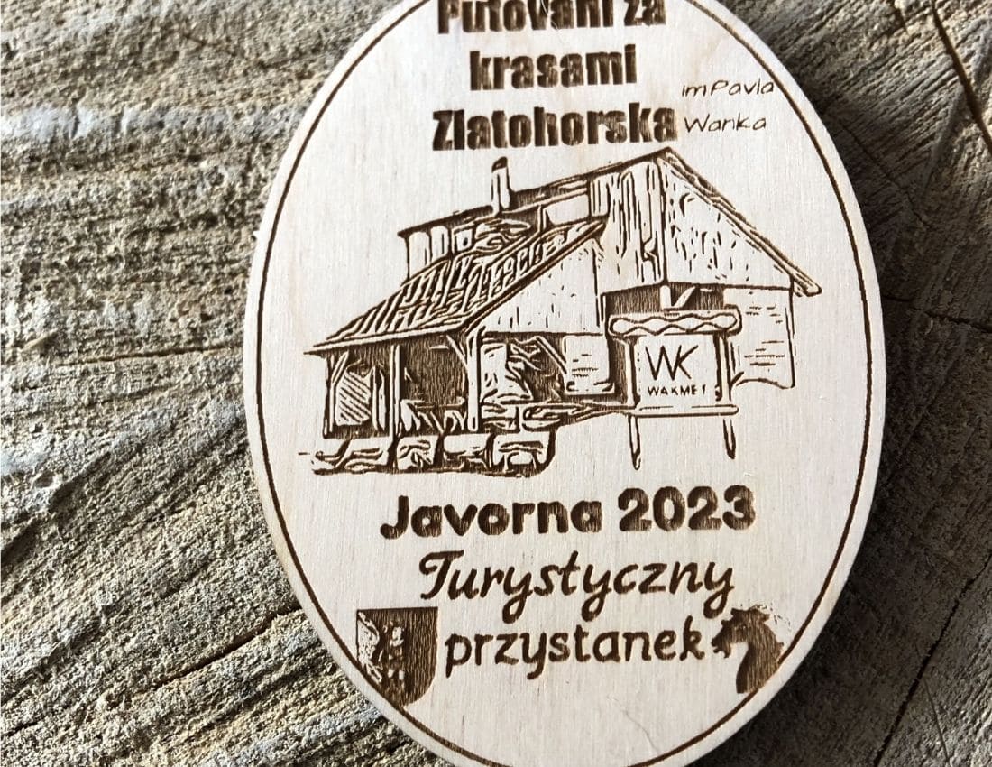 Projekt drewnianych medali 1133