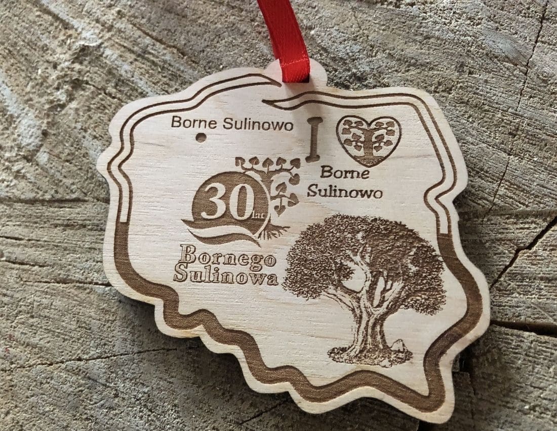 Projekt drewnianych medali 1173