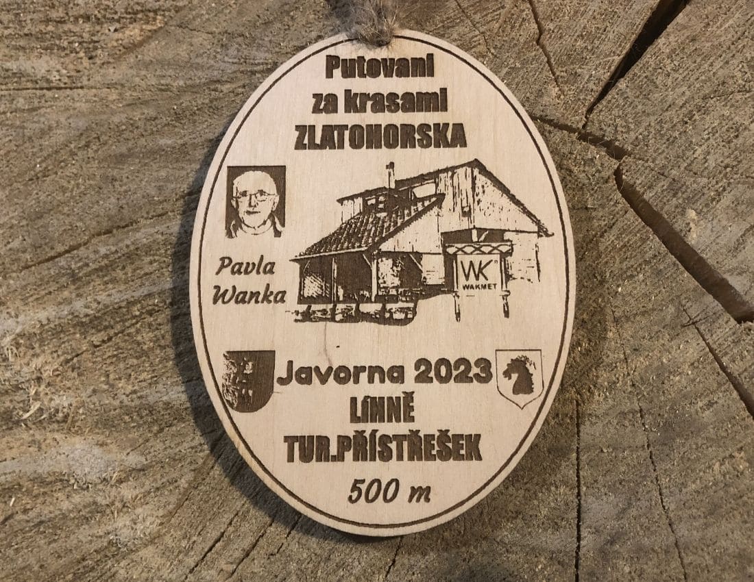 Projekt drewnianych medali 1199