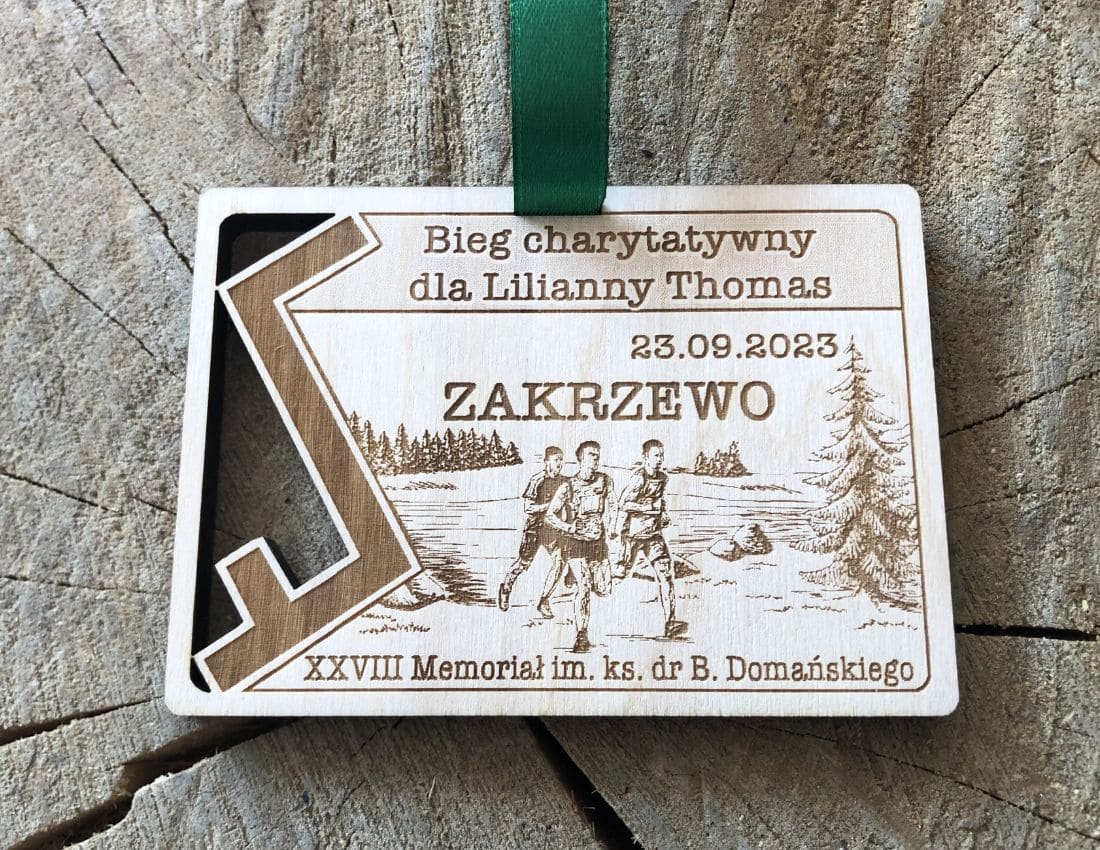 Projekt drewnianych medali 1454