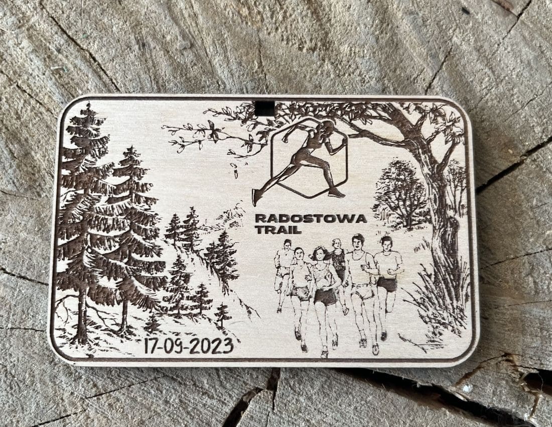 Projekt drewnianych medali 1382