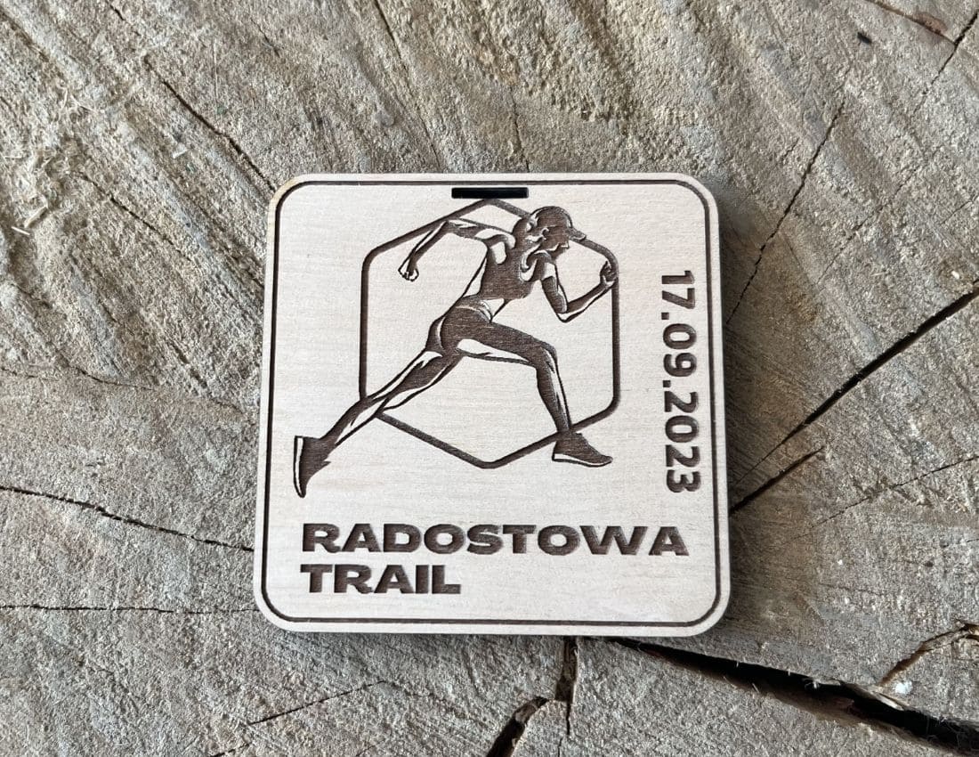 Projekt drewnianych medali 1397