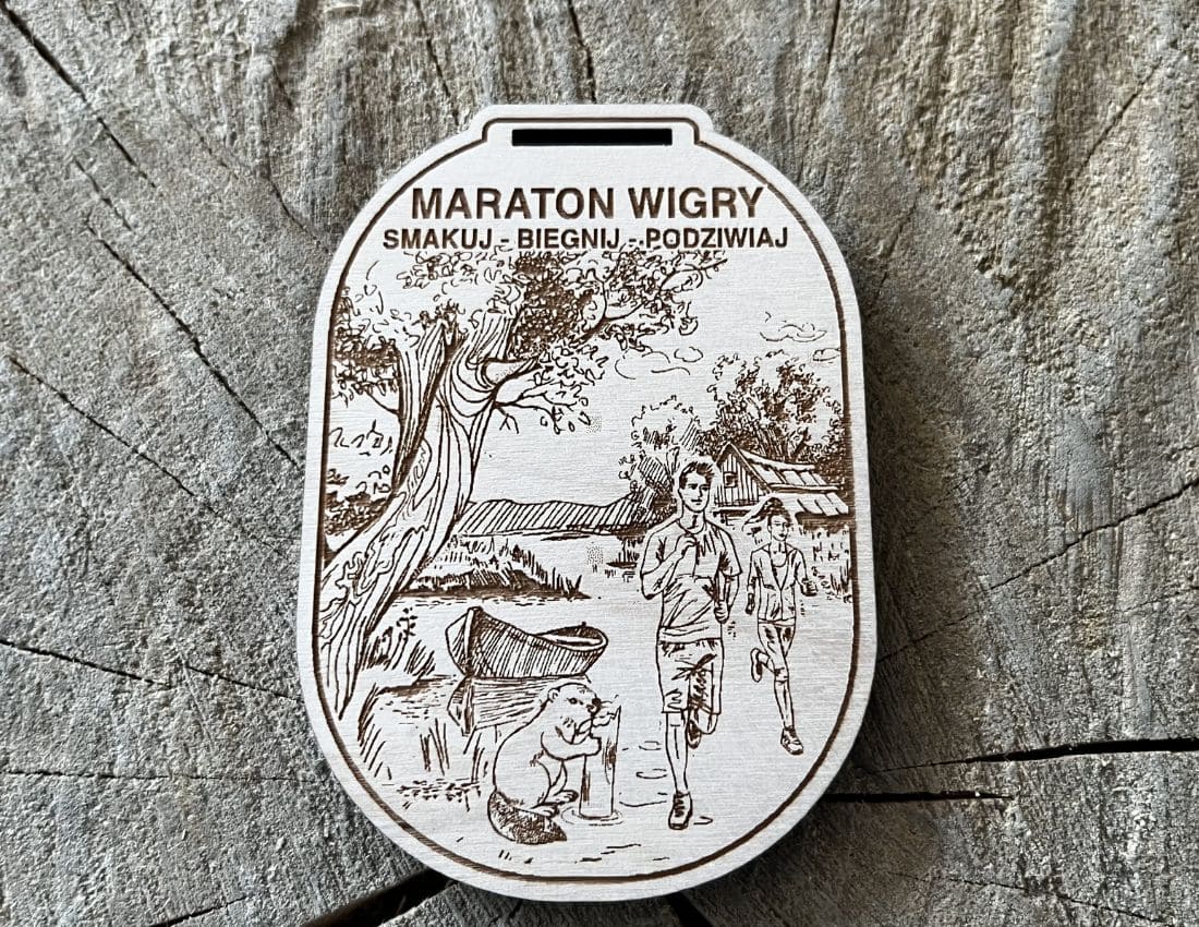 Projekt drewnianych medali 1444