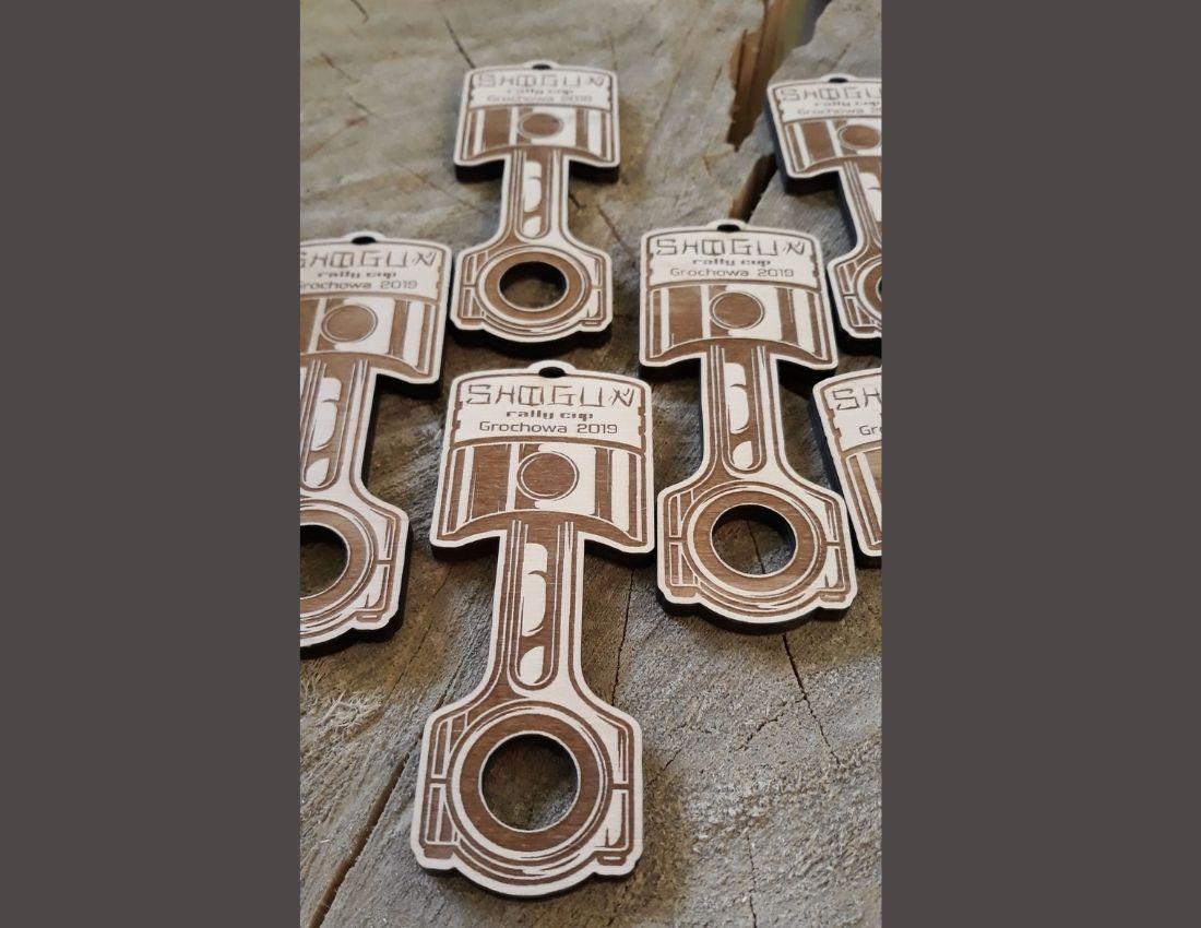 Projekt drewnianych medali 1756