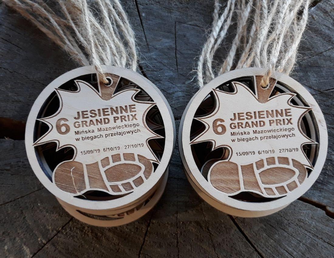 Projekt drewnianych medali 1827