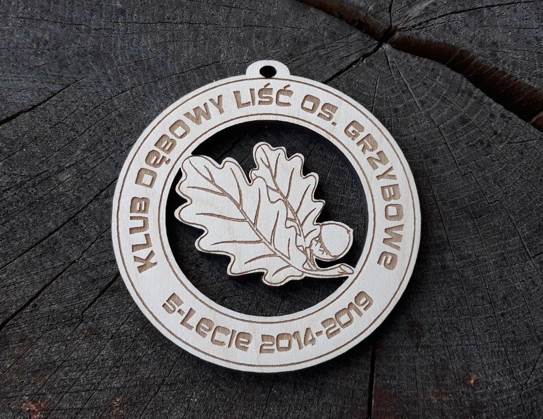 Projekt drewnianych medali 1838