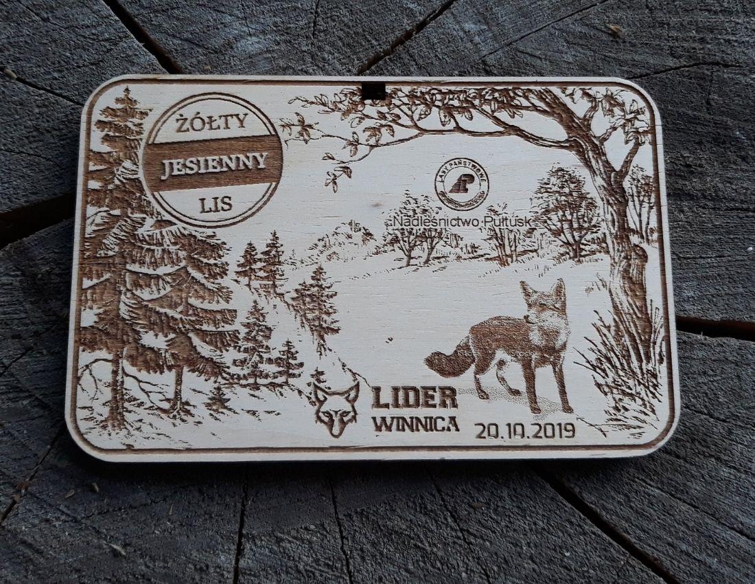 Projekt drewnianych medali 1850