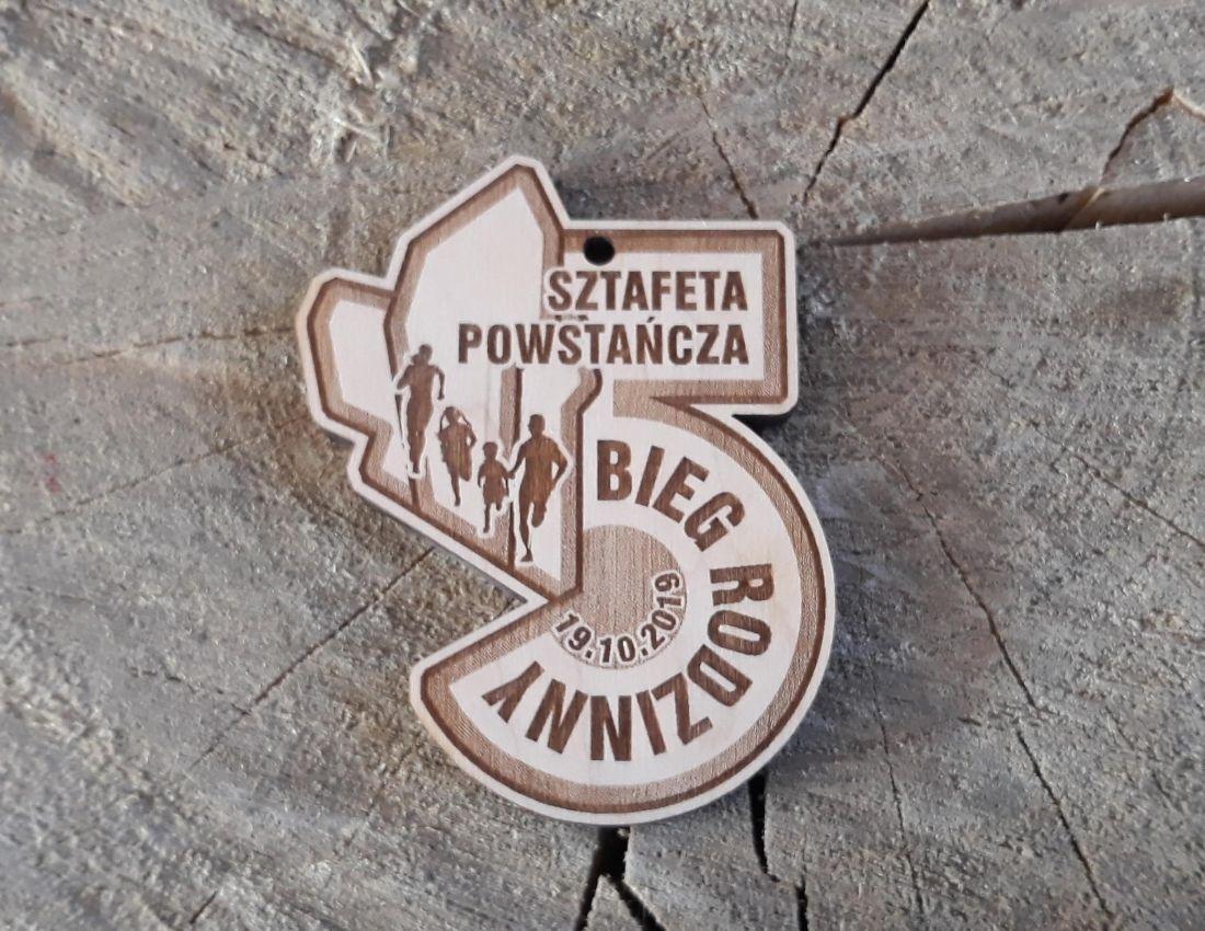 Projekt drewnianych medali 1857