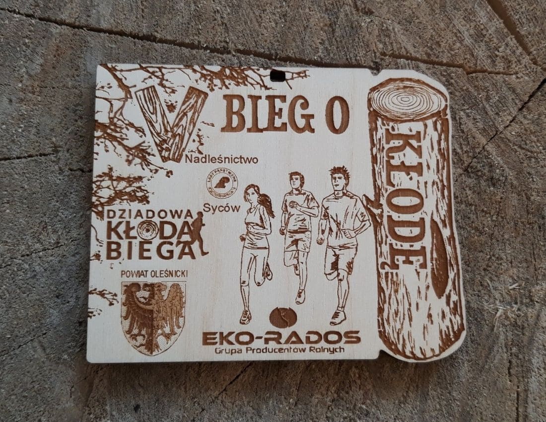 Projekt drewnianych medali 1660