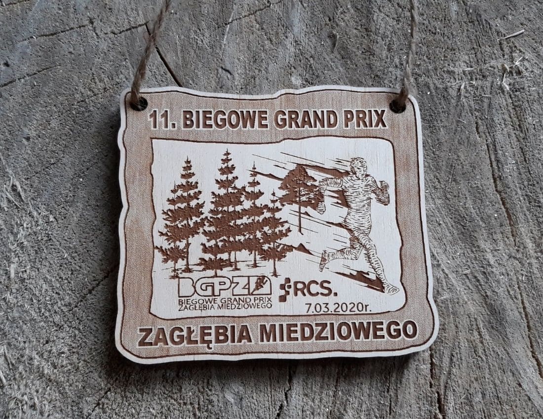 Projekt drewnianych medali 1683