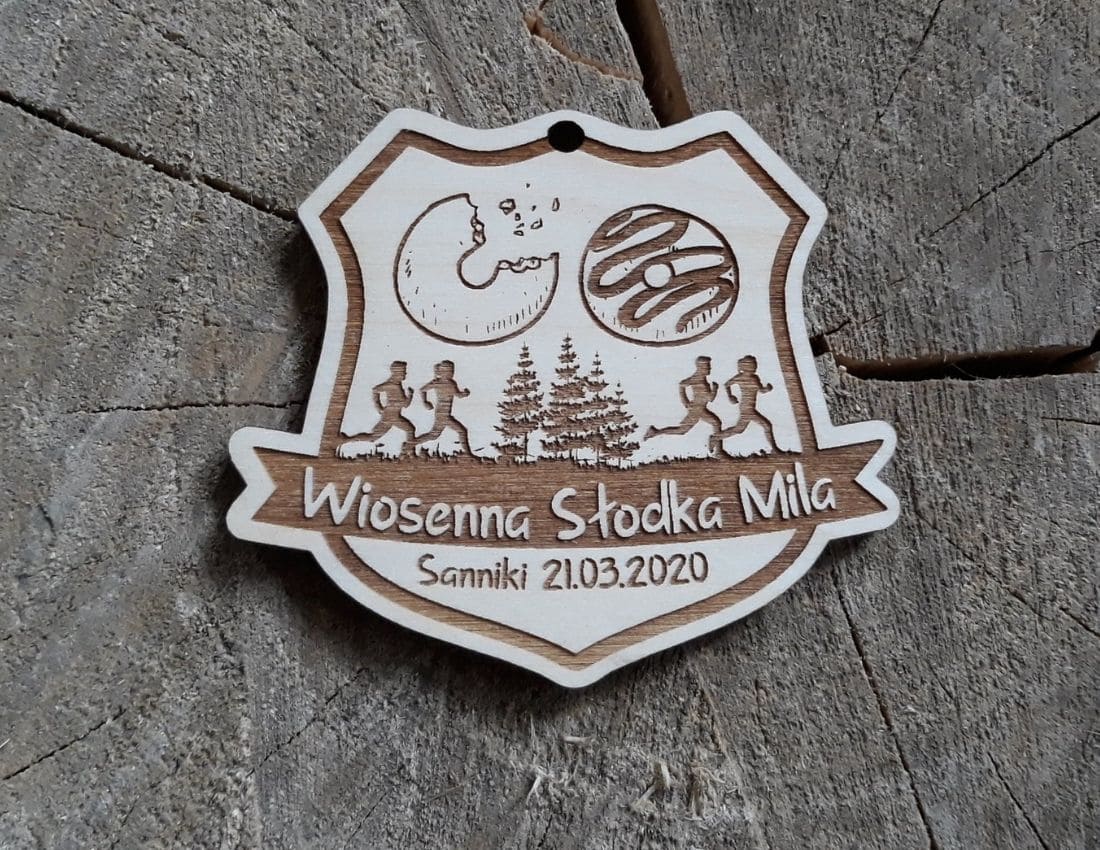 Projekt drewnianych medali 1655