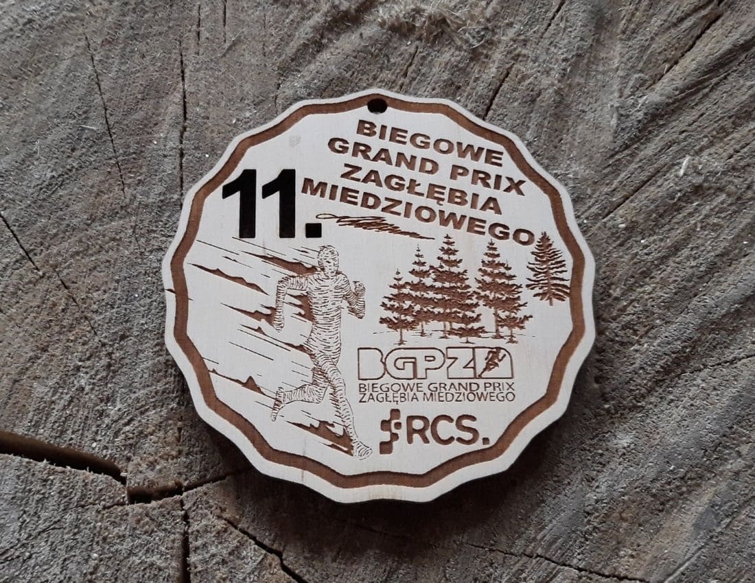 Projekt drewnianych medali 1696