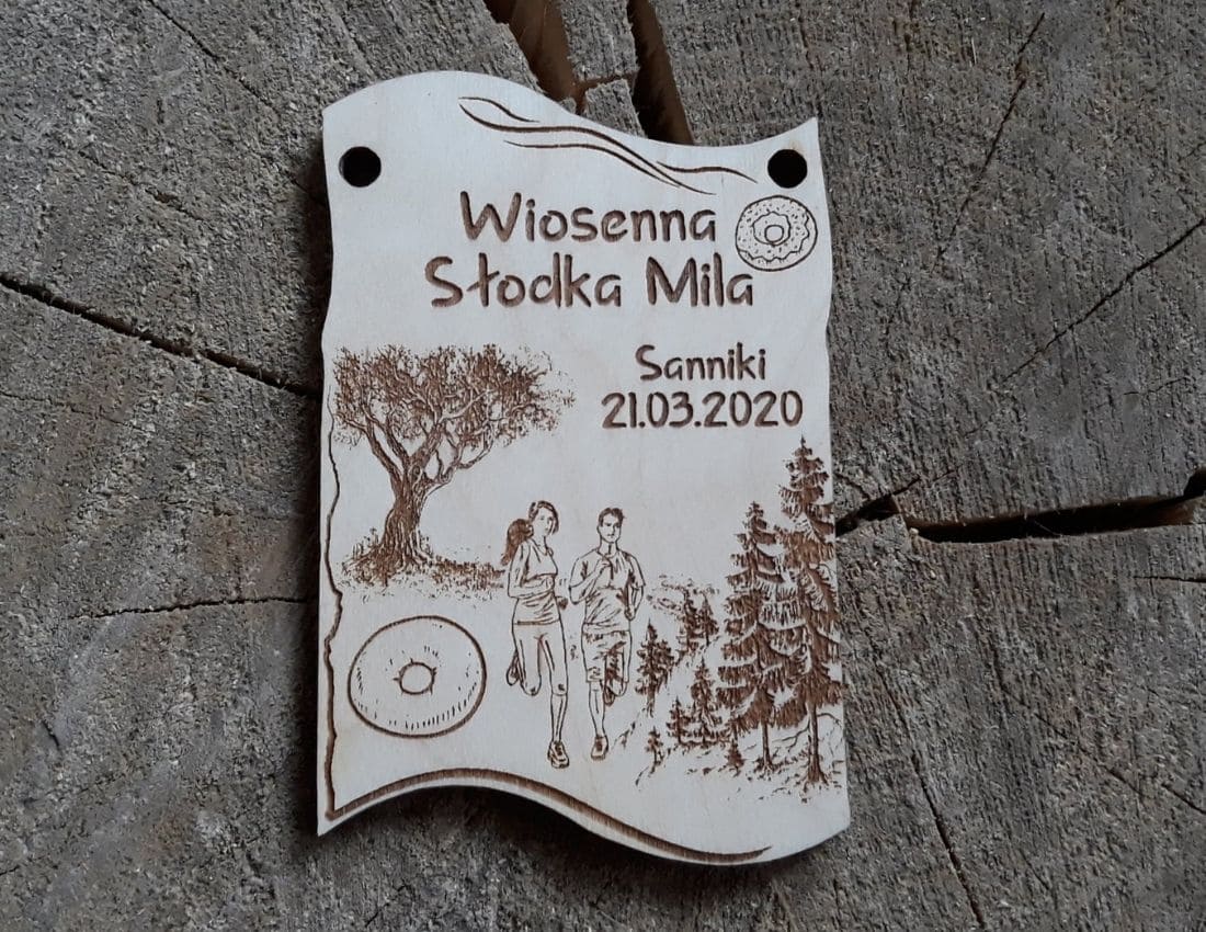 Projekt drewnianych medali 1656