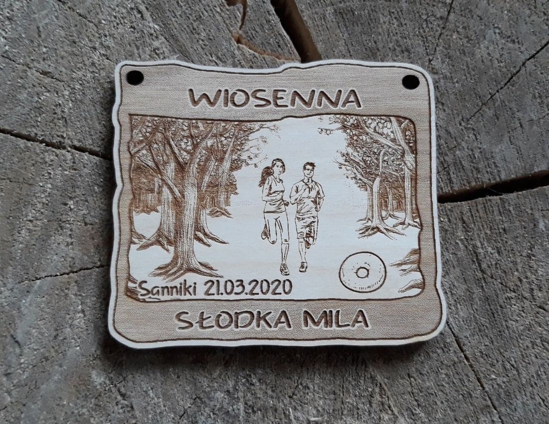 Projekt drewnianych medali 1657