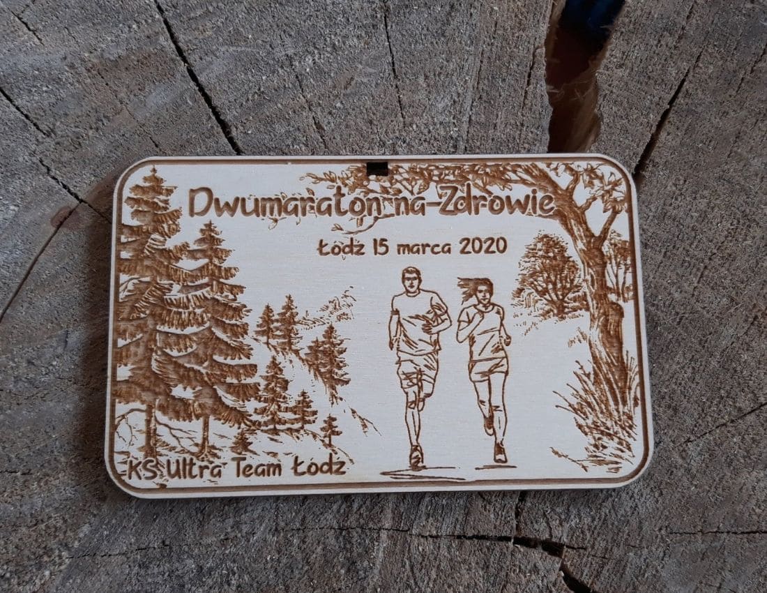 Projekt drewnianych medali 1658