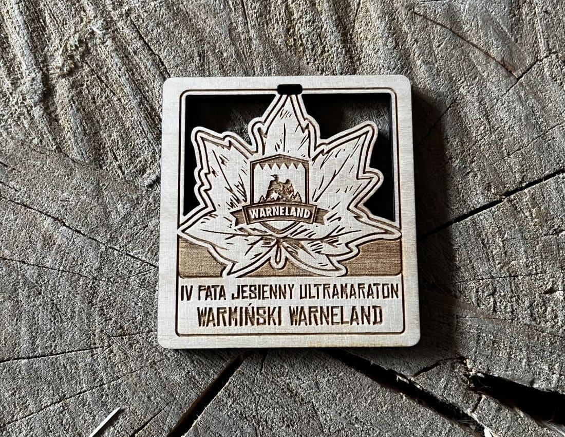 Projekt drewnianych medali 1501