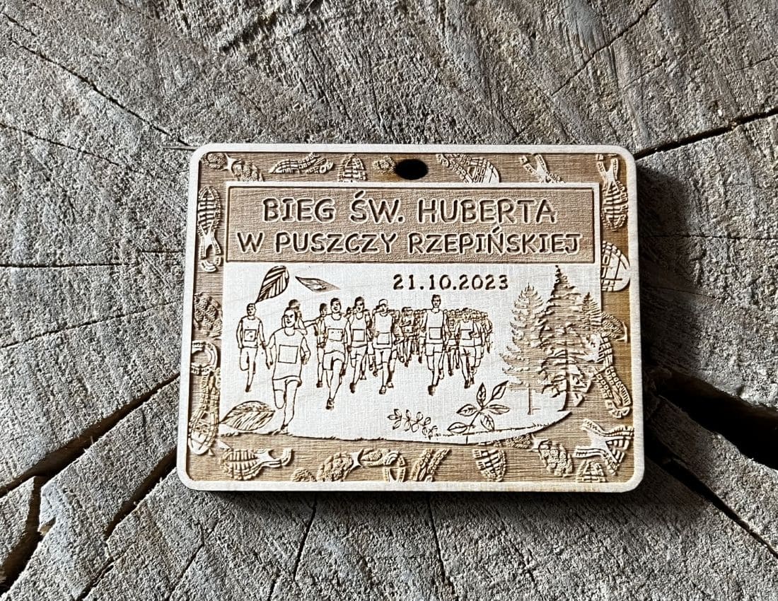 Projekt drewnianych medali 1525